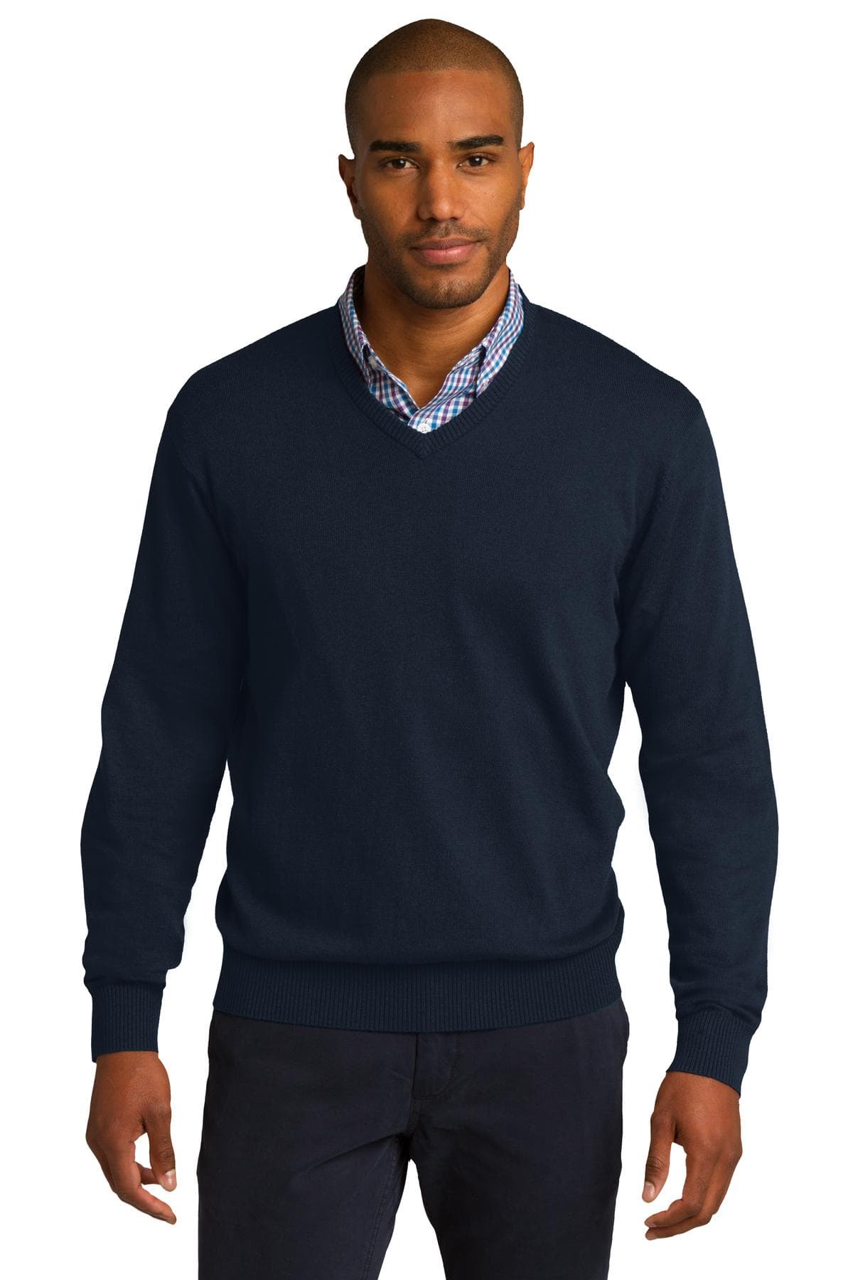 DISCONTINUED Port Authority® V-Neck Sweater. SW285