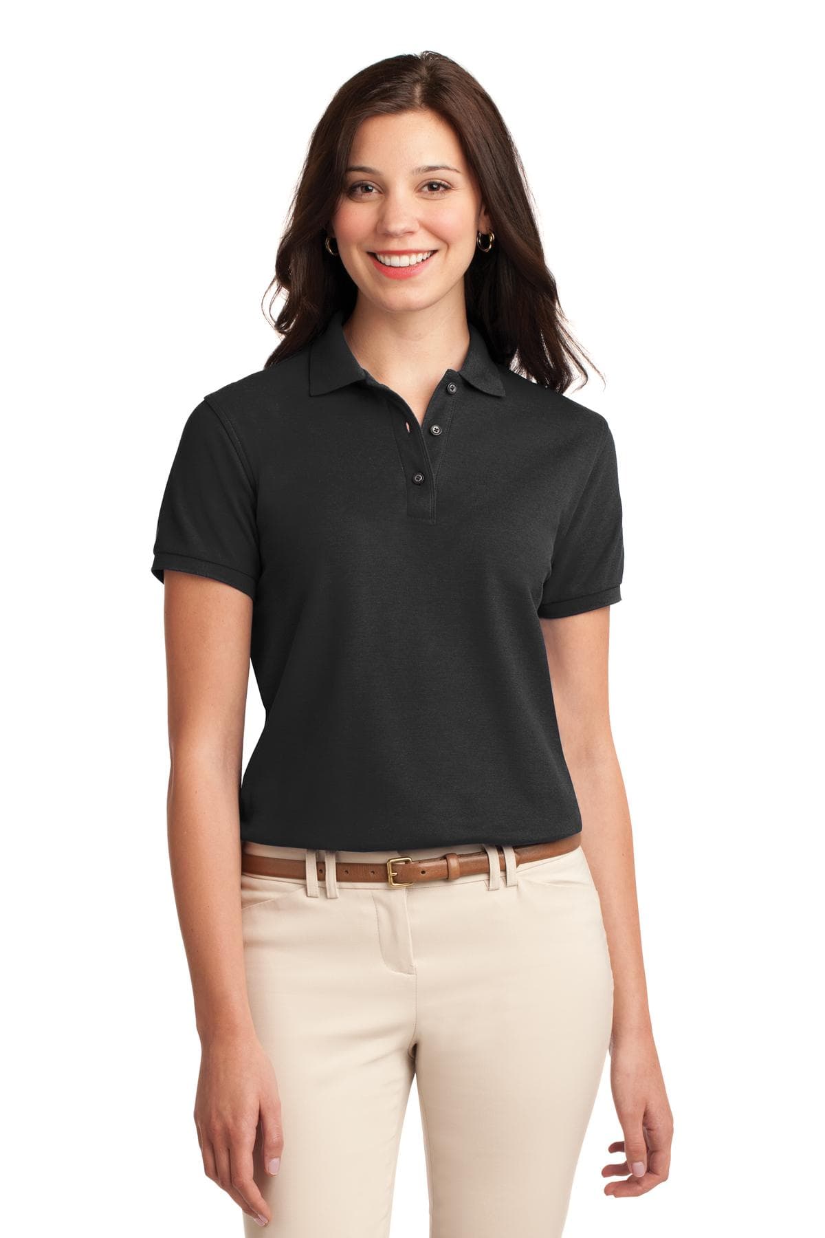 Port Authority® Women's Silk Touch Polo.  L500